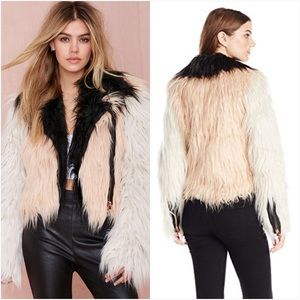Chaser faux fur jacket